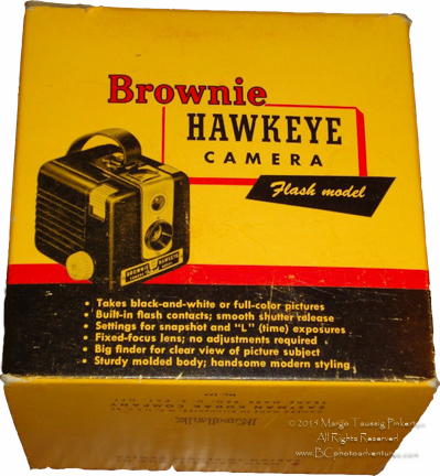 Brownie Hawkeye Camera Flash Model Box making mistakes
